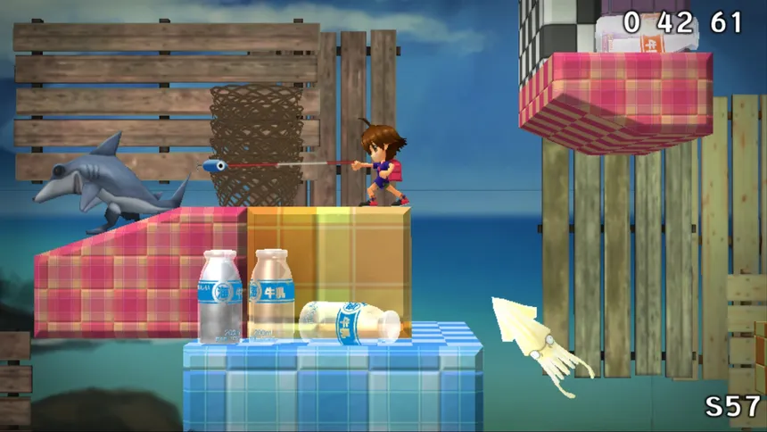 Скриншот 2 к игре Sayonara Umihara Kawase