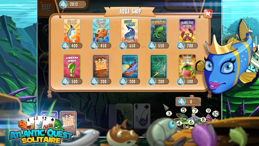 Скриншот 5 к игре Atlantic Quest Solitaire