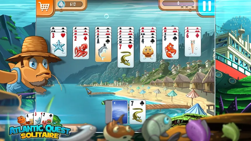 Скриншот 6 к игре Atlantic Quest Solitaire
