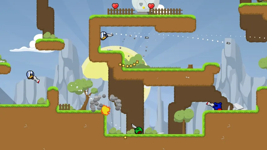 Скриншот 1 к игре Teeworlds