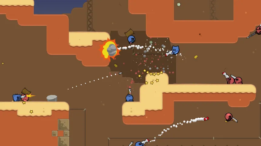 Скриншот 2 к игре Teeworlds