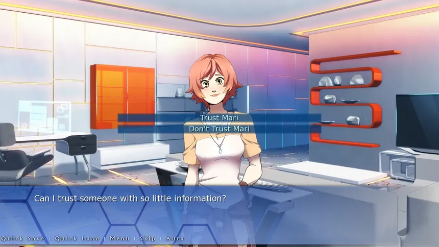 Скриншот 4 к игре Orion: A Sci-Fi Visual Novel