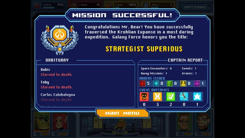 Скриншот 8 к игре Orion Trail