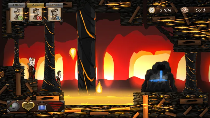 Скриншот 6 к игре Journey To The Center Of The Earth