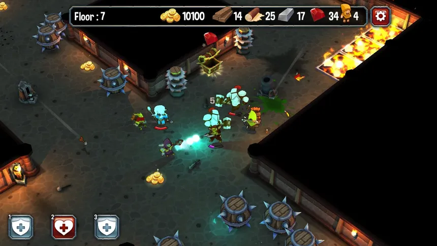 Скриншот 1 к игре Super Dungeon Run