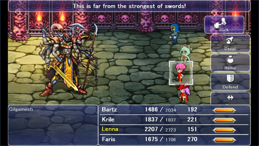 Скриншот 4 к игре FINAL FANTASY V (Old ver.)