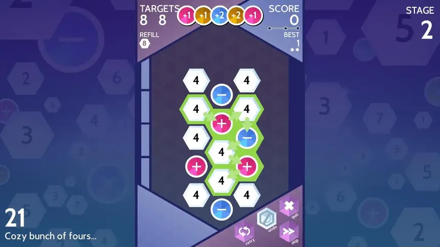 Скриншот 1 к игре SUMICO - The Numbers Game