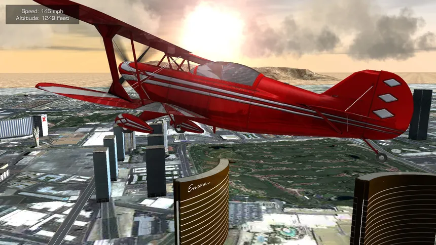 Скриншот 1 к игре Flight Unlimited Las Vegas