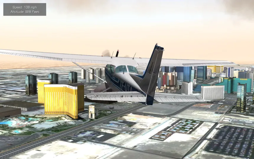 Скриншот 3 к игре Flight Unlimited Las Vegas