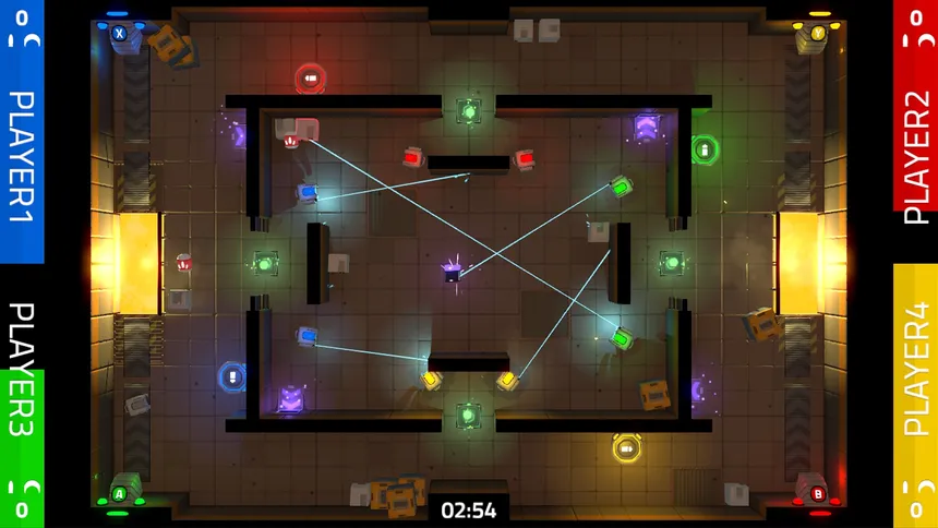 Скриншот 2 к игре Slybots: Frantic Zone