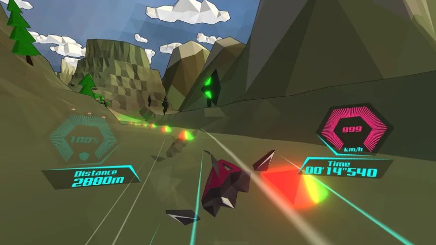 Скриншот 1 к игре PolyRace