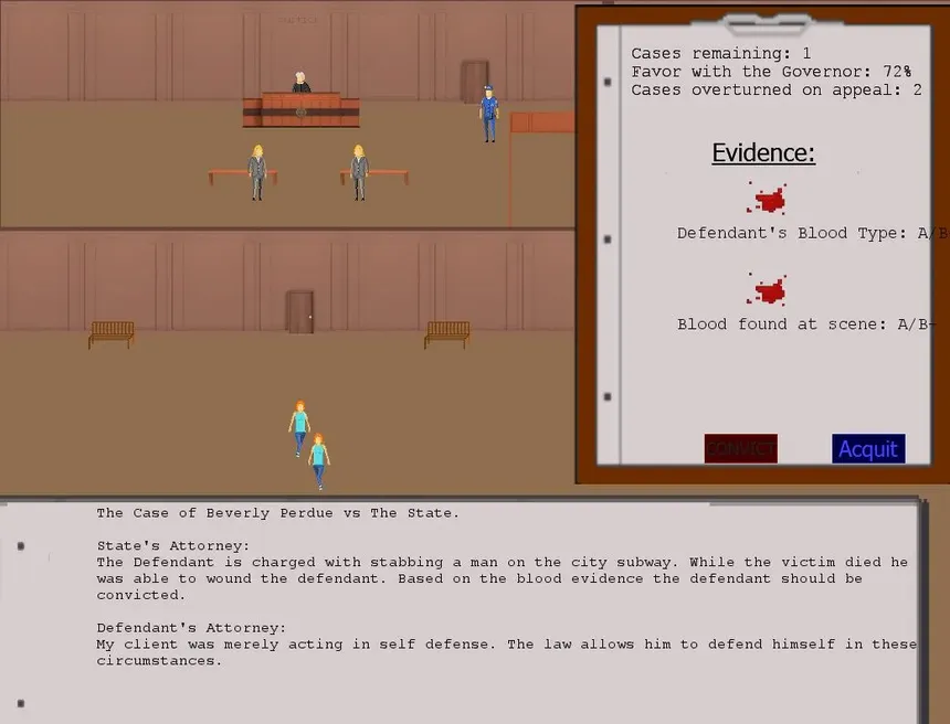 Скриншот 4 к игре Judged: A Court Simulator