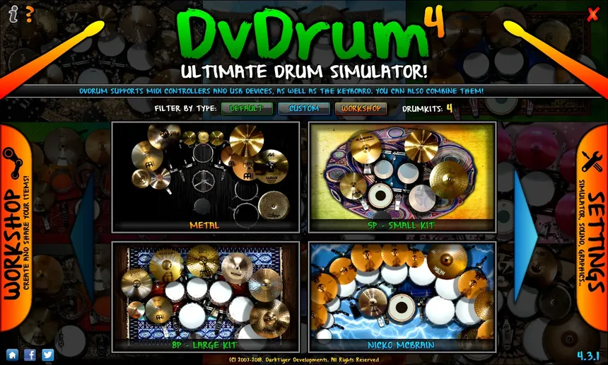 Скриншот 8 к игре DvDrum, Ultimate Drum Simulator!
