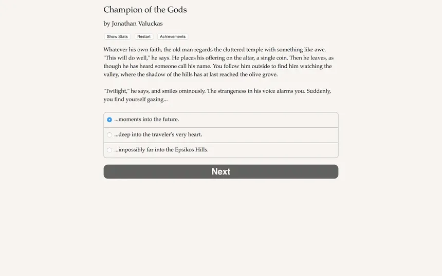 Скриншот 4 к игре Champion of the Gods