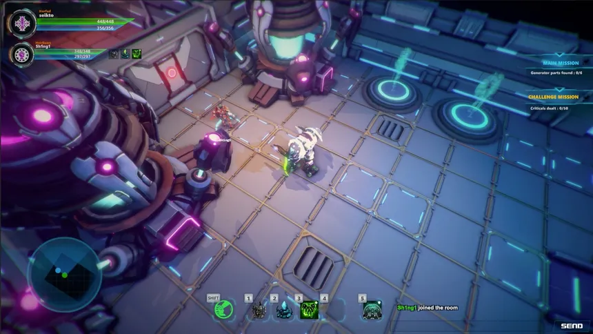 Скриншот 1 к игре Dungeons & Robots