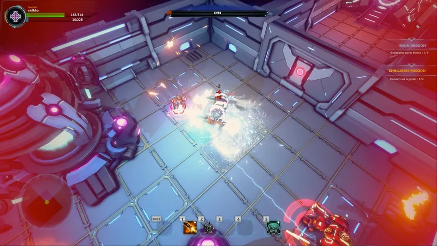 Скриншот 4 к игре Dungeons & Robots