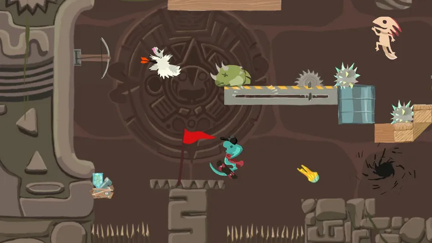 Скриншот 8 к игре Ultimate Chicken Horse
