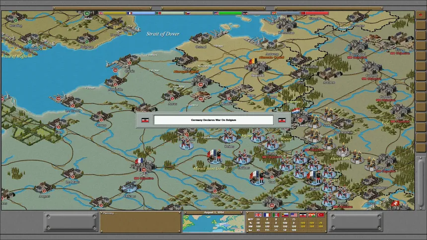Скриншот 1 к игре Strategic Command Classic: WWI