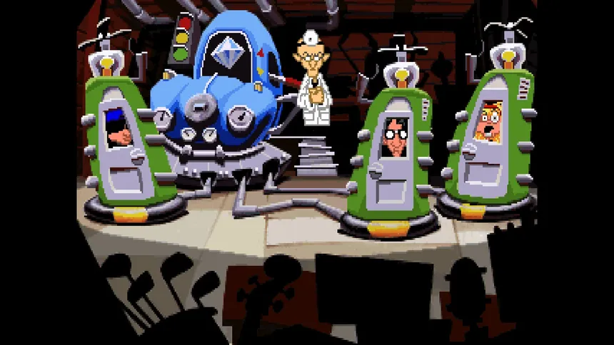 Скриншот 1 к игре Day of the Tentacle Remastered