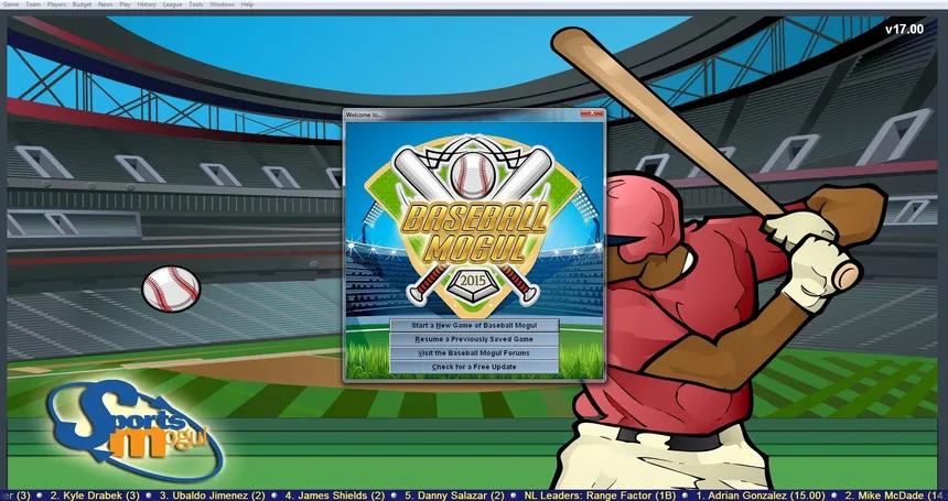 Скриншот 1 к игре Baseball Mogul 2015