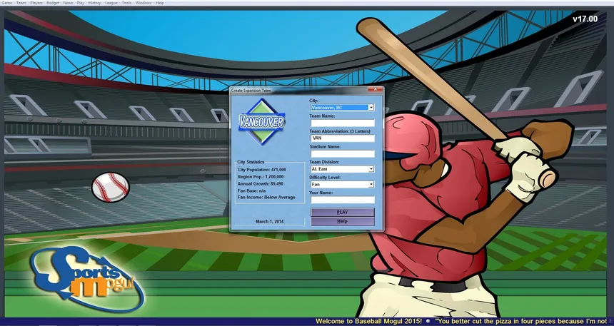 Скриншот 2 к игре Baseball Mogul 2015