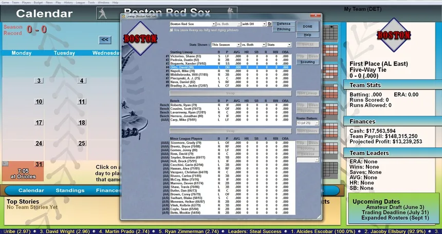 Скриншот 5 к игре Baseball Mogul 2015