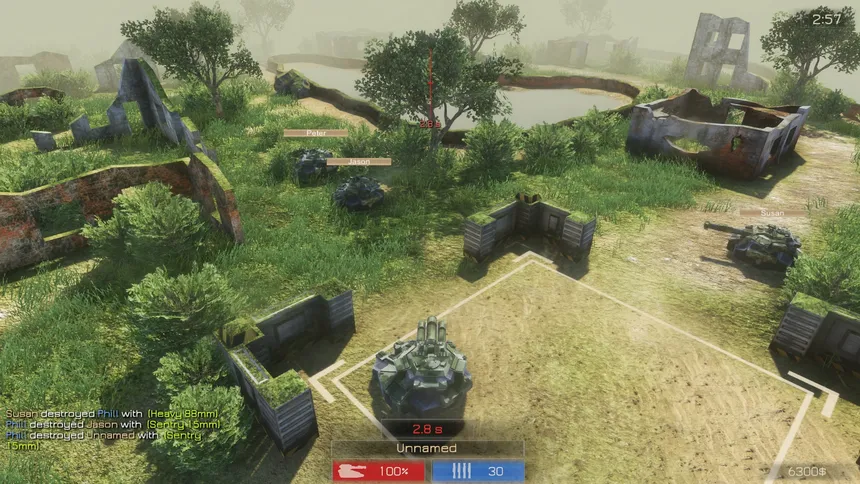 Скриншот 12 к игре TankZone Battle