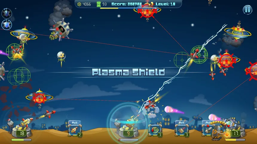 Скриншот 3 к игре Galactic Missile Defense