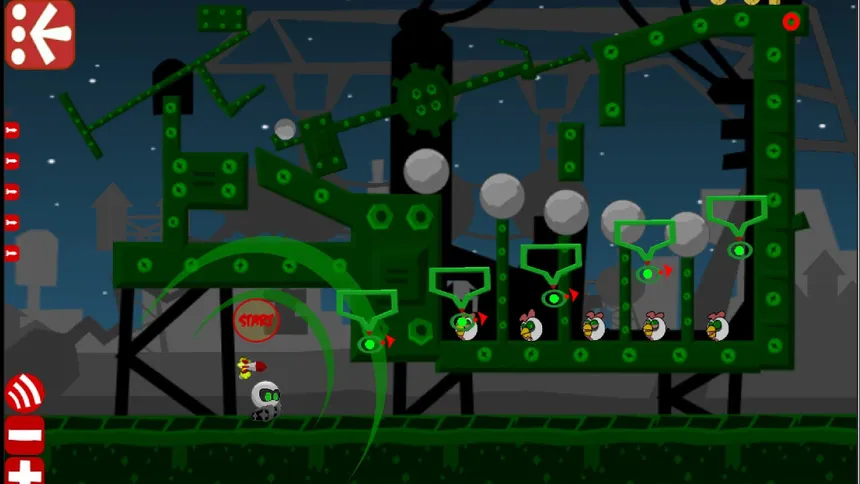 Скриншот 3 к игре Robot vs Birds Zombies