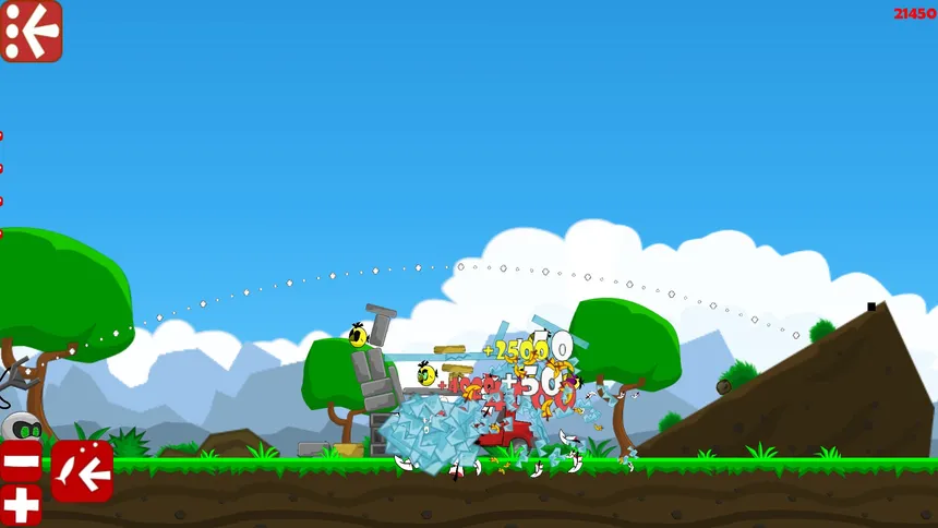 Скриншот 4 к игре Robot vs Birds Zombies