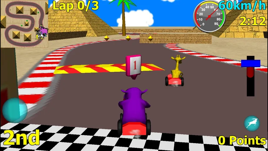 Скриншот 1 к игре Wild Animal Racing