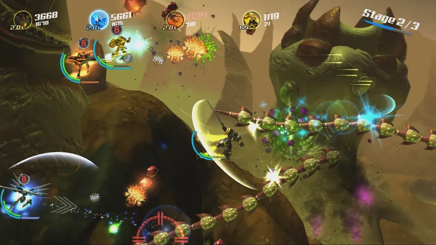 Скриншот 7 к игре Stardust Galaxy Warriors