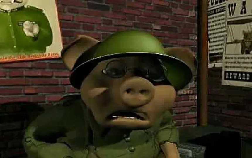 Скриншот 2 к игре Hogs of War
