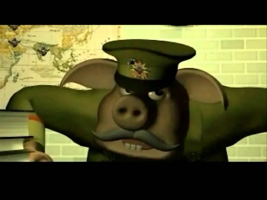 Скриншот 3 к игре Hogs of War