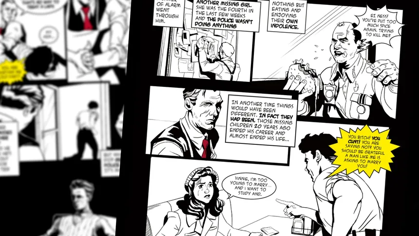 Скриншот 5 к игре Blues and Bullets - Digital Comic