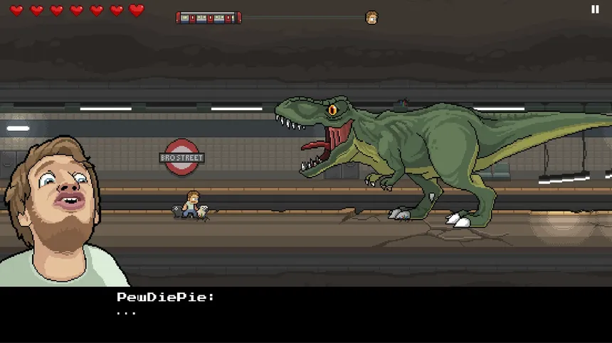 Скриншот 4 к игре PewDiePie: Legend of the Brofist