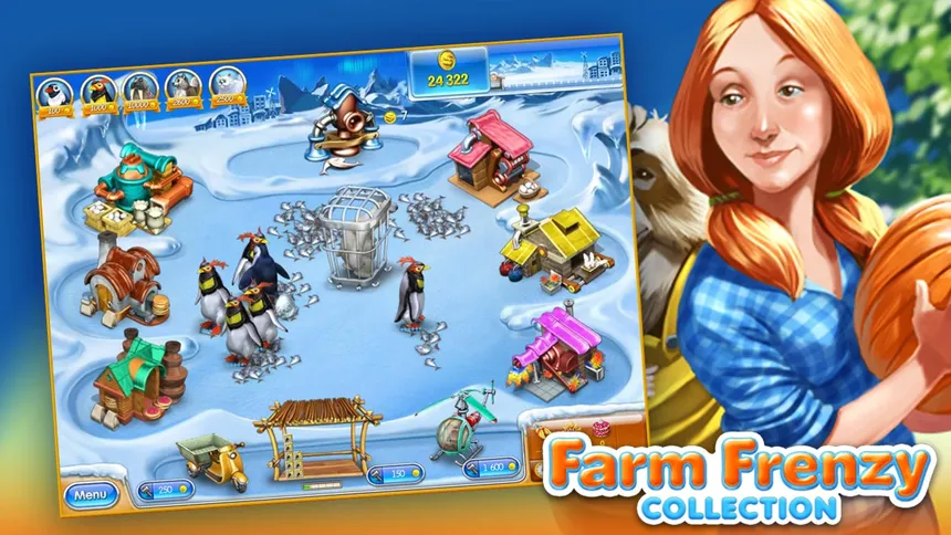 Скриншот 1 к игре Farm Frenzy Collection