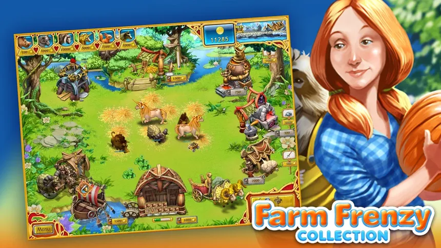 Скриншот 2 к игре Farm Frenzy Collection