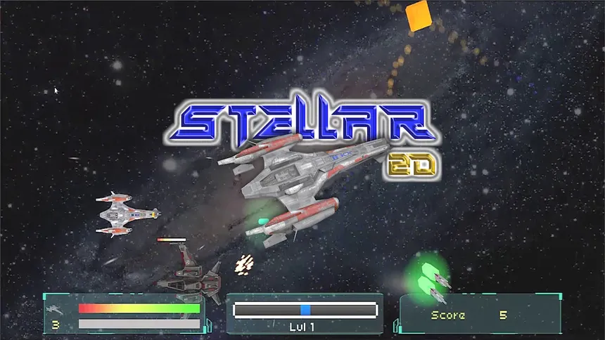 Скриншот 1 к игре Stellar 2D