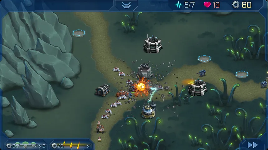 Скриншот 3 к игре Alien Robot Monsters