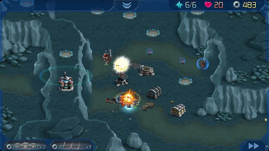 Скриншот 6 к игре Alien Robot Monsters