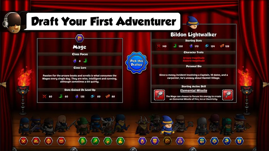 Скриншот 1 к игре Epic Manager - Create Your Own Adventuring Agency!