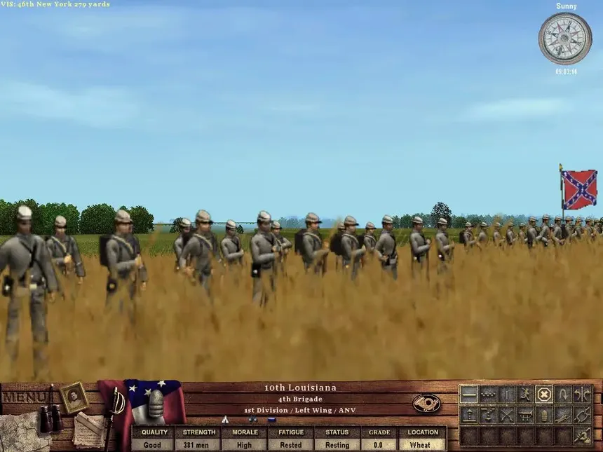 Скриншот 2 к игре Take Command - 2nd Manassas