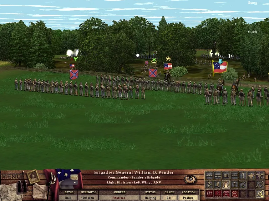 Скриншот 5 к игре Take Command - 2nd Manassas