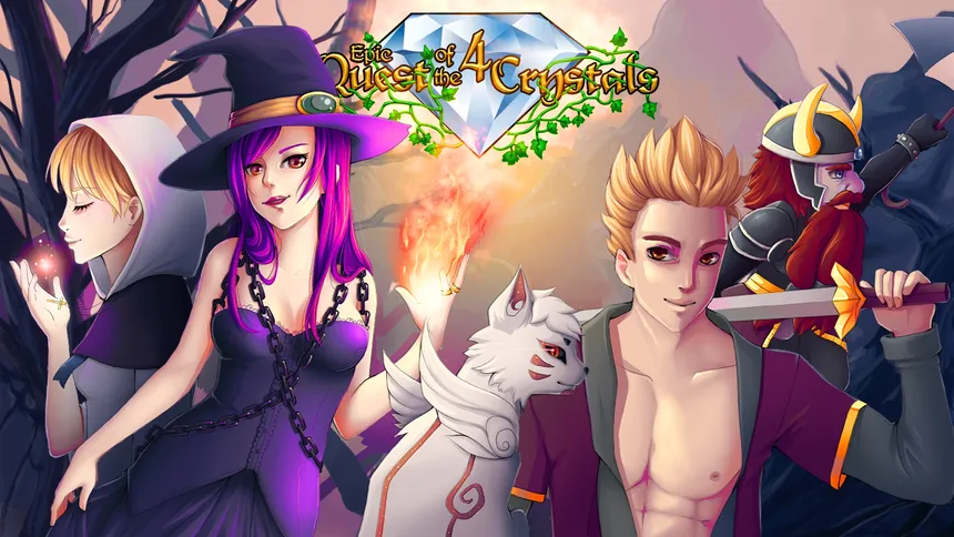 Скриншот 1 к игре Epic Quest of the 4 Crystals