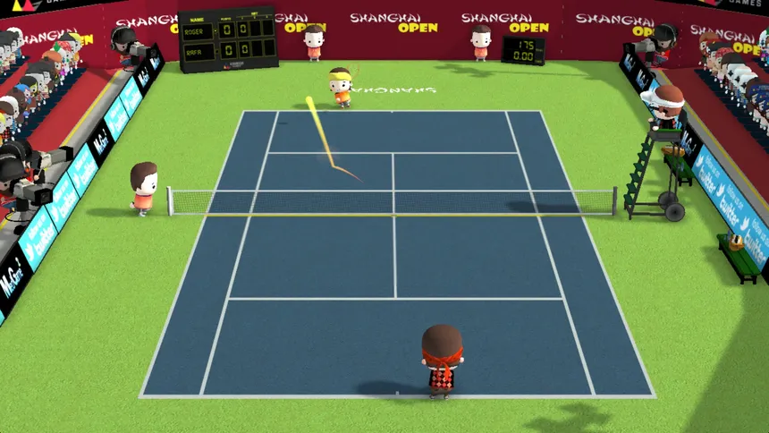 Скриншот 1 к игре Smoots World Cup Tennis