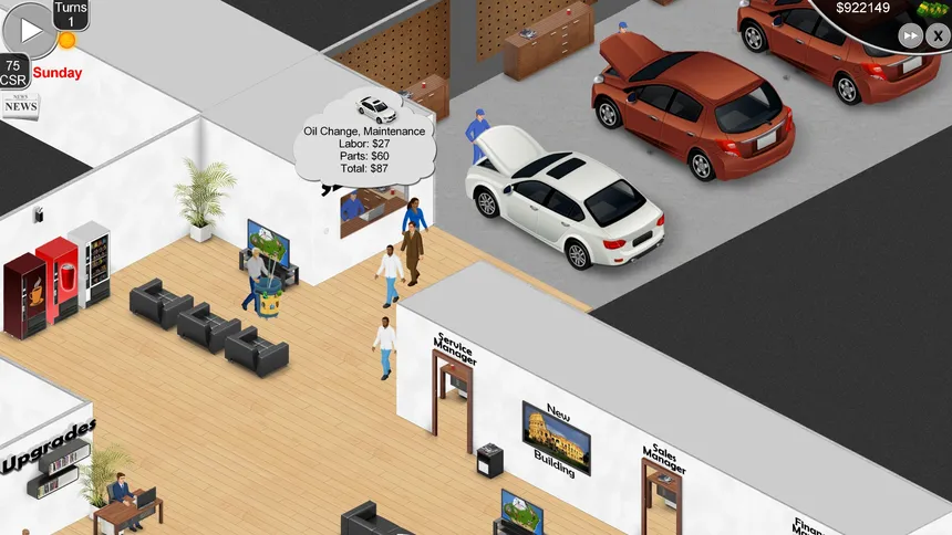Скриншот 2 к игре Auto Dealership Tycoon