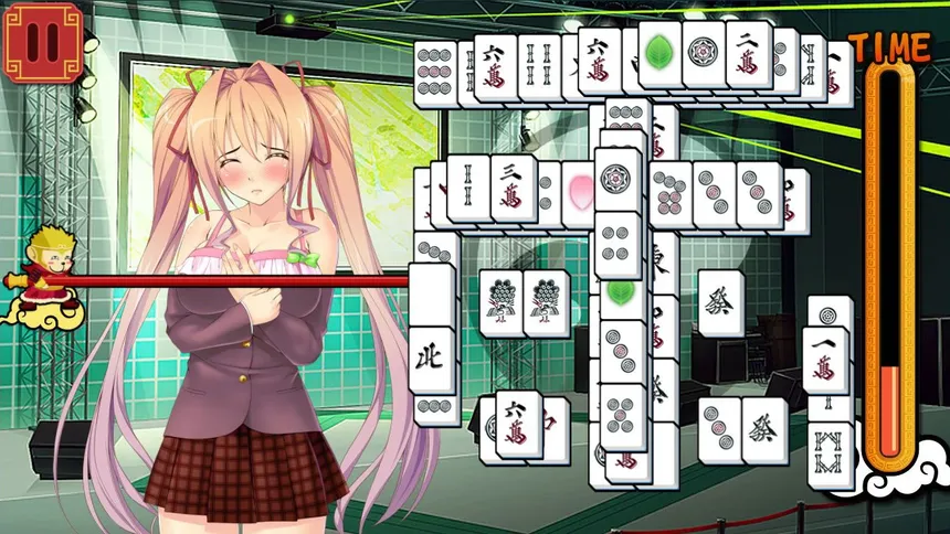 Скриншот 3 к игре Pretty Girls Mahjong Solitaire