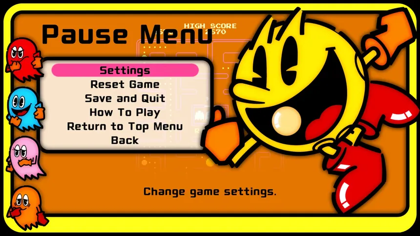 Скриншот 2 к игре ARCADE GAME SERIES: PAC-MAN