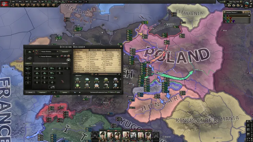 Скриншот 1 к игре Hearts of Iron IV